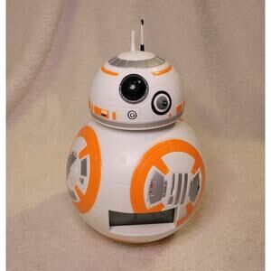 BulbBotz BB8 Star Wars Droid Lights & Sound Digital Alarm Clock 8in Works